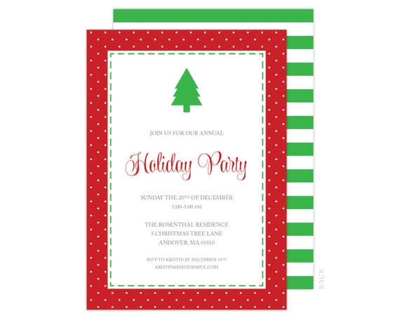 christmas party invitation christmas invitation holiday christmas invitations printable
