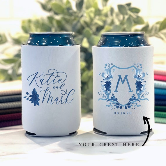 Wedding, koozie holder, wine, diy wedding, silhouette wedding ideas