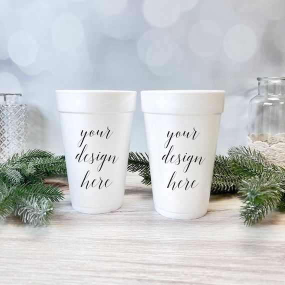 Custom 20oz Foam Cups, Personalized Foam Cup Favors, Custom Foam Cup  Favors, Customized 20oz Foam Cup Favors, Personalized Foam Cup Favors