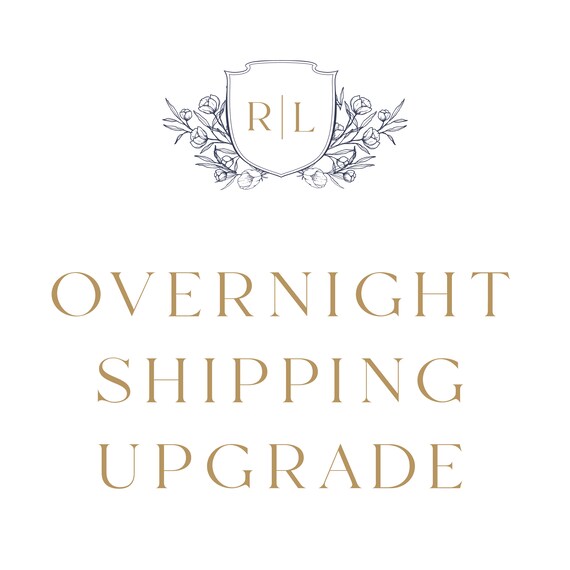 Shipping Upgrade - Overnight Shipping Il_570xn