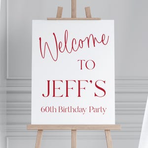Cheers to the Years Birthday Welcome Acrylic Sign, Acrylic Birthday Sign, Birthday Party Welcome Sign, Happy Birthday Sign, Party Decor
