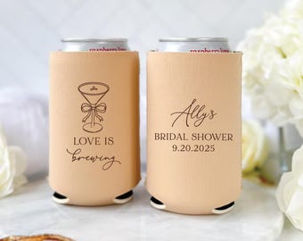 Bridal Shower Can Coolers: Personalized Drink Holders for Weddings and Parties