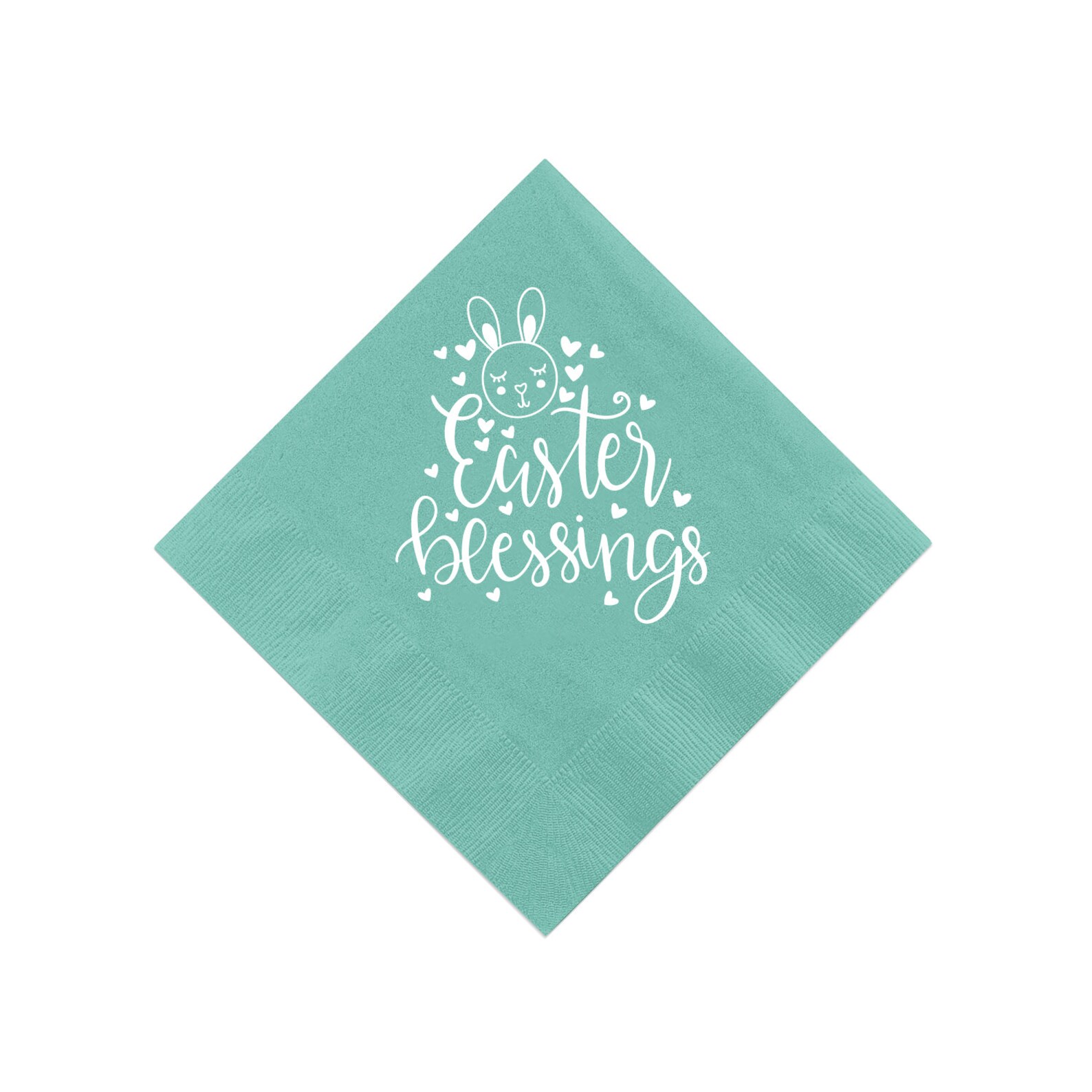 Easter Napkin Easter Blessings Religious Easter Etsy