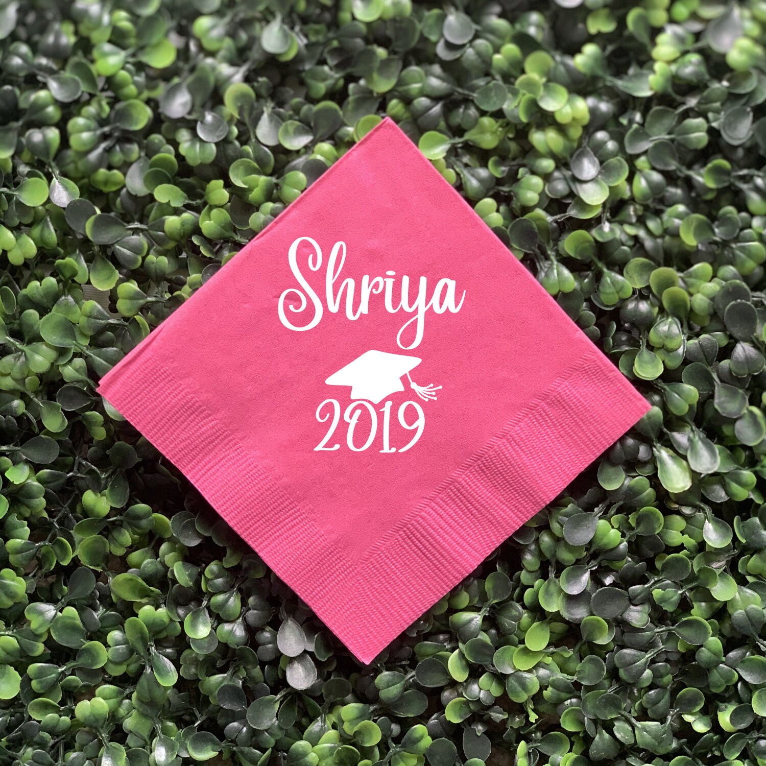 Personalized Graduation Napkins High School Grad College Etsy