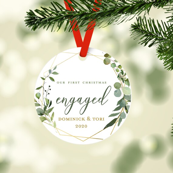 37+ Engagement Christmas Ornament 2021