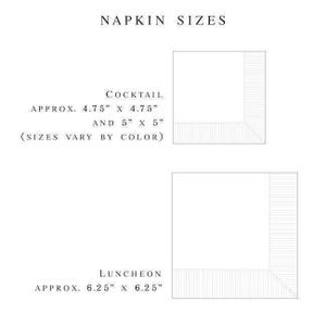 Wedding Napkins: Custom Foil Design - Soft 3-Ply Cocktail Size bild 5