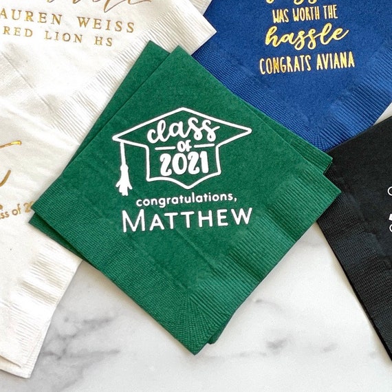 Beverage Napkins Personalized Napkins Cocktail Napkins Custom Napkins