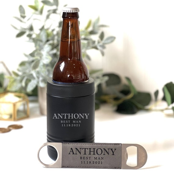  Personalized Beer Koozie for Bottles and Cans (Bestman