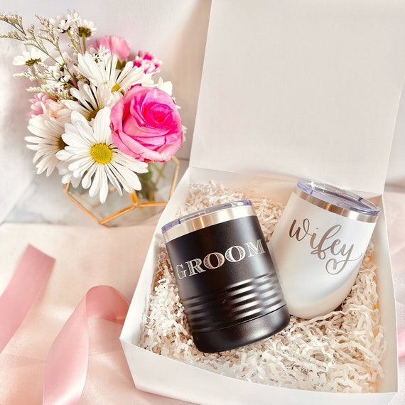 Newlywed Gift Set Future Mrs and Mr Tumbler Set, Laser Engraved, Stainless  Steel Tumbler, Future Mrs Gift, Wedding Gift, Engagement Gift 