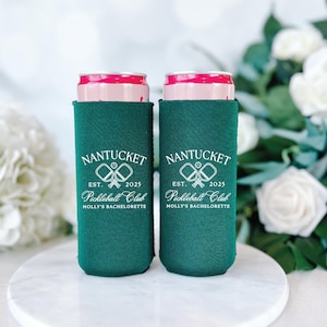 Slim Can Coolers: Personalized Bachelorette - Custom Drink Sleeves