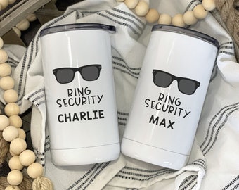 Will You Be My Ring Bearer Sippy Cup, Ring Bearer Gift, Will You By Ring Bearer Cup, Ring Security Cup