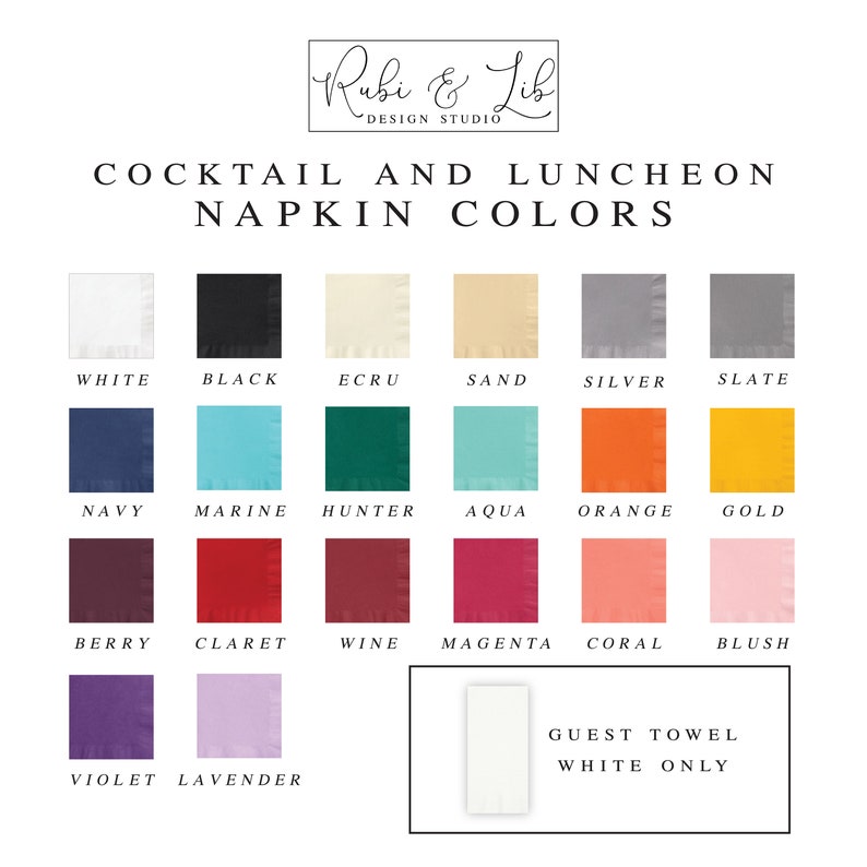 We're Engaged Personalized Napkins Engagement Party Etsy