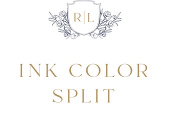 Split My Ink Color on Cups - Add to Cart with Desired Listing - Increments of 25
