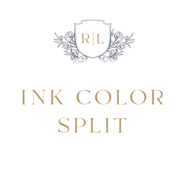 Split My Ink Color on Cups - Add to Cart with Desired Listing - Increments of 25