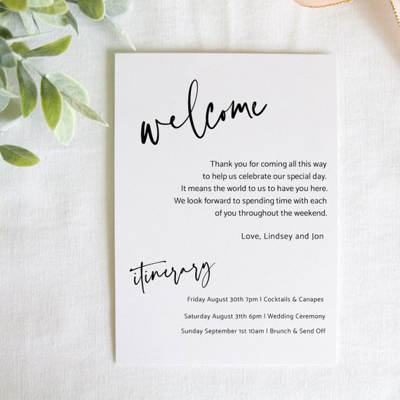 instant download wedding welcome card modern wedding collection reception card wedding weekend insert card welcome bags by rubi and lib design studio catch my party instant download wedding welcome