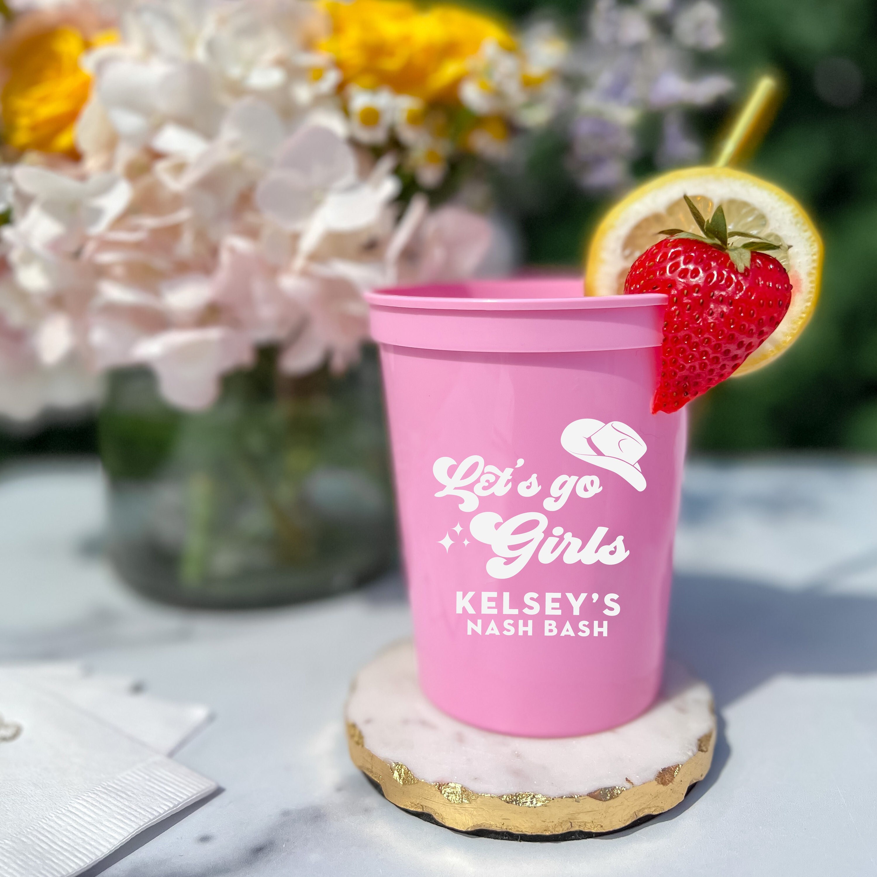 Let S Go Girls Bachelorette Personalized Stadium Plastic Etsy 日本