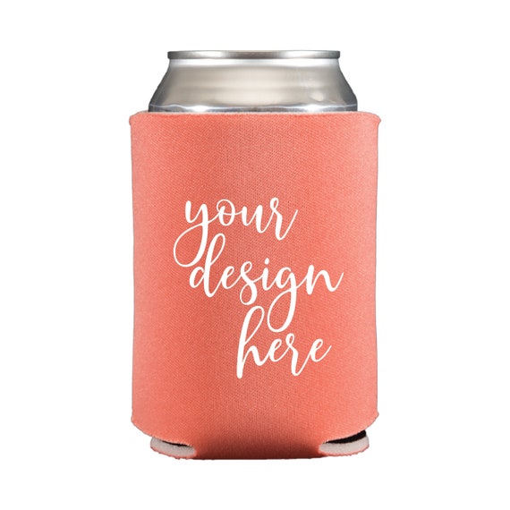 Custom 12oz Can Cooler, Logo Printed 350ml wedding custom beer koozies