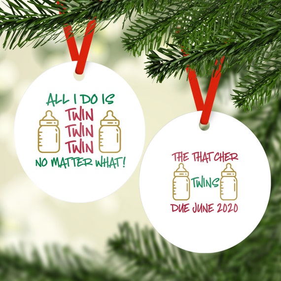 baby coming soon christmas ornaments