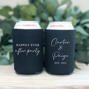 Can Cooler Wedding Favors: Happily Ever After Design (Set of 12+)