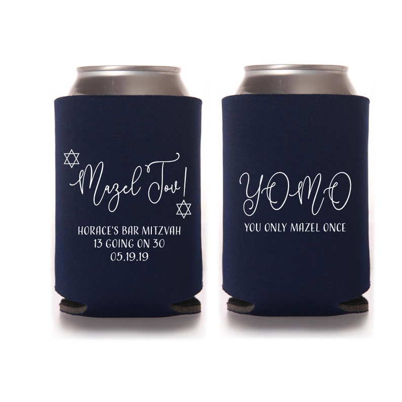 Jewish Bar Mitzvah Favor Bar Mitzvah Party Favor Bar Mitzvah Mazel Tov You Only Mazel Once Religious Celebration Mazel Tov YOMO
