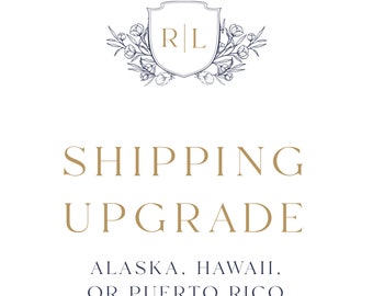 Additional Ground Shipping Cost to Hawaii, Alaska, Puerto Rico or US Virgin Islands
