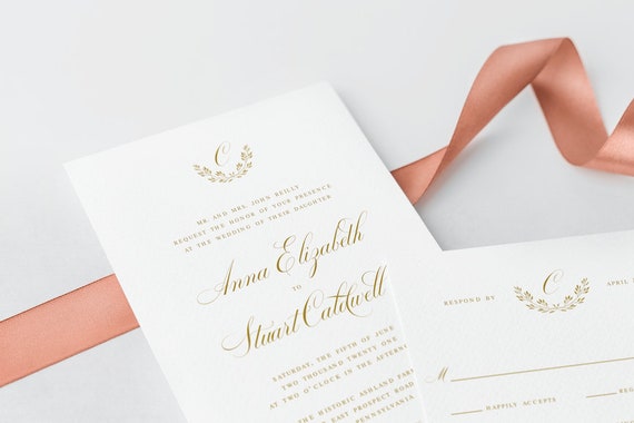 Wedding Invitation Template, Editable Wedding Invitation Set, Printable 4 piece Wedding Invitation Set, Instant Download 4 Il_570xn