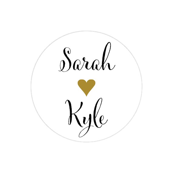 Personalized Favor Stickers, Custom Stickers, Favor Stickers, Wedding Favor Stickers, Dessert Bar Stickers, Bridal Shower Stickers Il_570xn