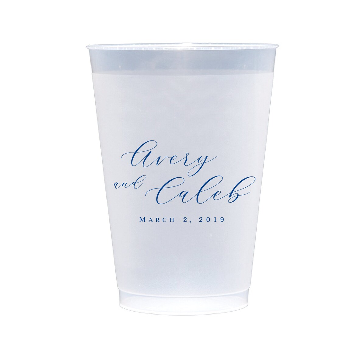 First Names Personalized Wedding Napkins and Cup Package Buy Etsy