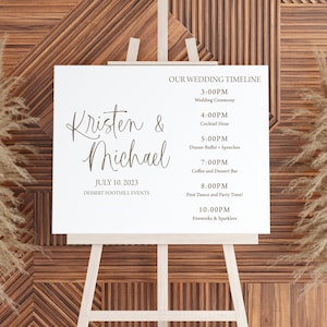 Boho Order of Events Welcome Sign, Wedding Acrylic Sign, Wedding Sign, Acrylic Welcome Sign, Wedding Sign, Modern Sign, Acrylic Sign