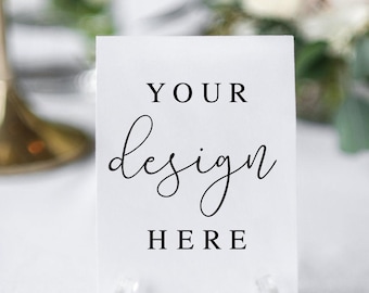 Signature Drink Sign: Custom Wedding Bar Menu (Print or Canvas)