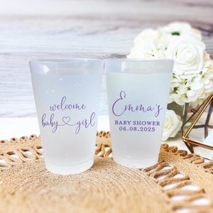 Oh Baby Personalized Baby Shower Plastic Shatterproof Cups - Baby Shower Cups, Gender Reveal Cups, Oh Baby Cups, Welcome Baby