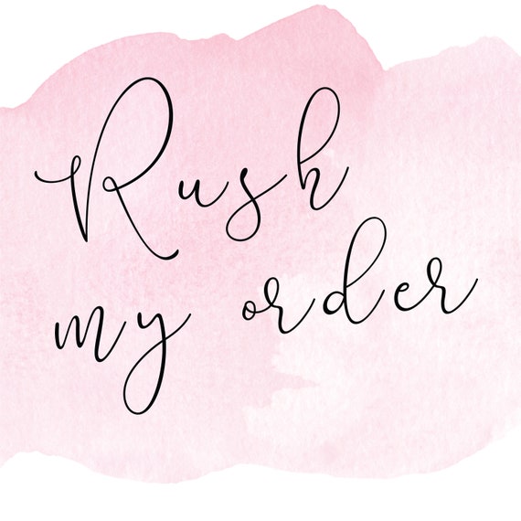 Rush My Order - Add to Cart with Desired Listing Il_570xn