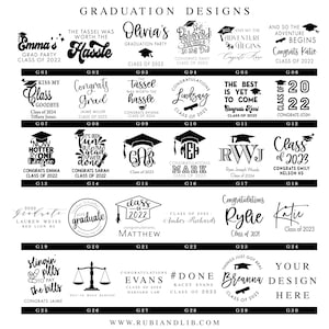 Personalized Graduation Napkins, Class of 2024, Graduation Napkins, Custom Napkins, Congrats Grad, Graduation Party image 3
