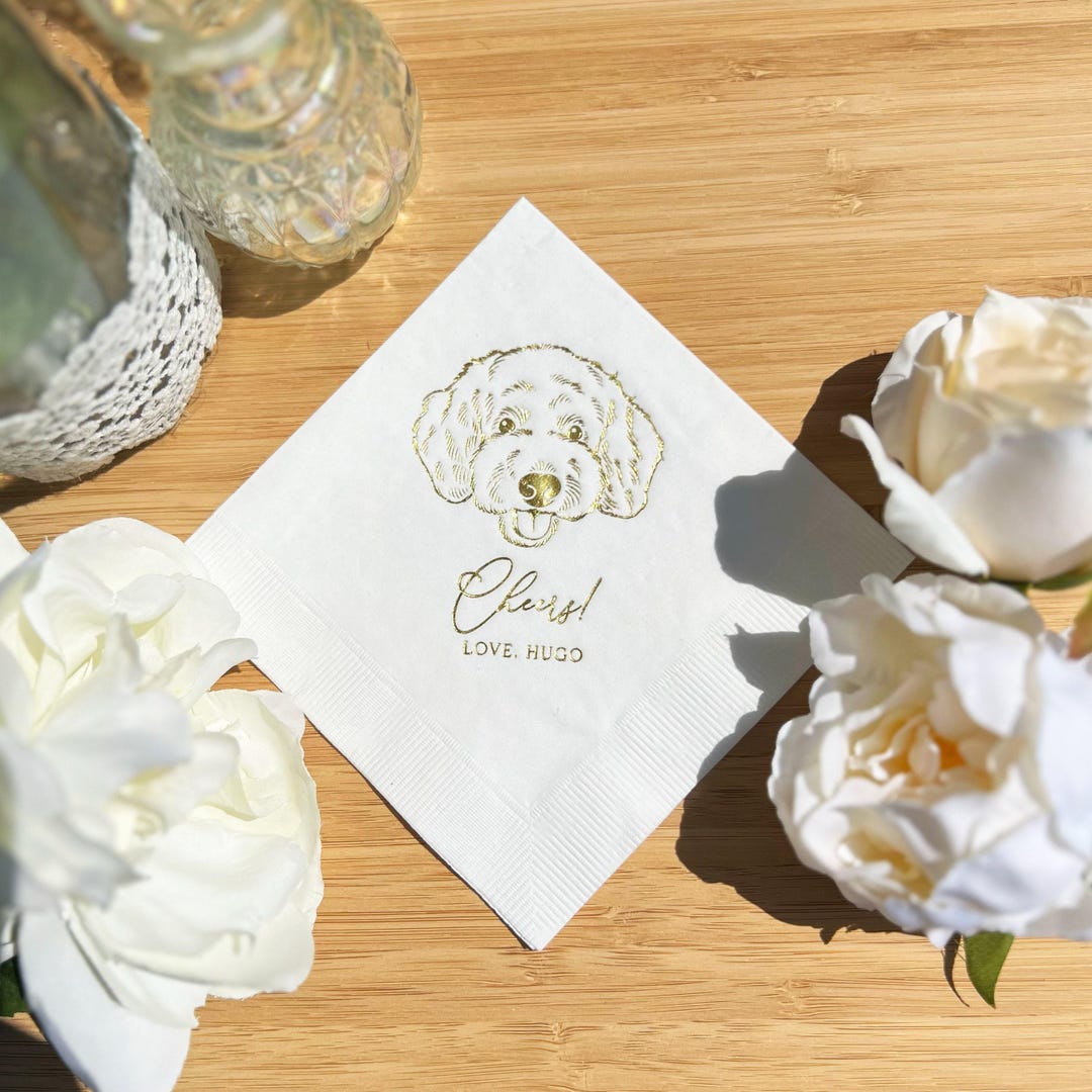 Dog Napkins For Wedding