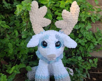 Handmade Crochet Caribou