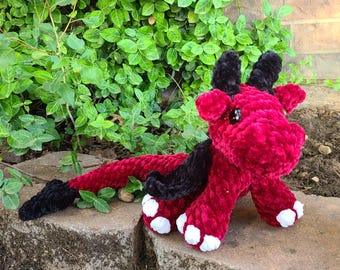 Handmade Crochet Mini Dragon