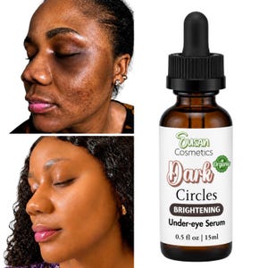 Sérum para ojeras, sérum iluminador para el contorno de ojos 15 ml