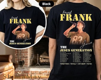 Forrest Frank Tour 2026 Shirt, Concert Graphic T-Shirt, The Jesus Generation Tour Tee, Music Concert Apparel, Gift For Fan, Unisex Shirt