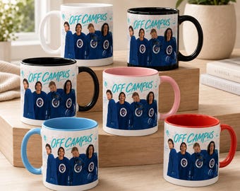 Briar Hockey Mug, Off Campus Coffee Mug, Hockey Romance Mug, College Romance Coffee Cup, Di Laurentis, Graham, Logan, Tucker