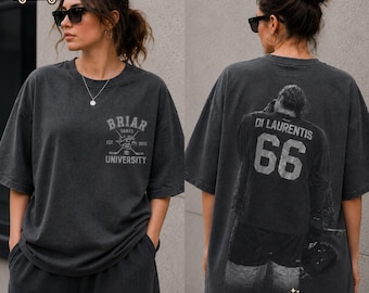 Vintage Di Laurentis 66 Hockey Shirt, Briar Hockey Romance Graphic Tee, Off Campus Fan Gift, Unisex T-shirt