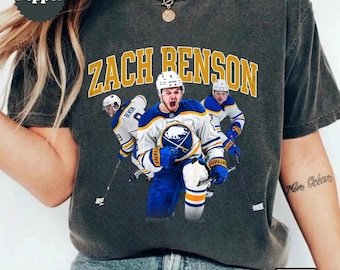 ZzachBensonn Vintage 90s Graphic Shirt, Bootleg Rap Hockey Tee, Vintage Style Fan T-Shirt, Unisex Tee