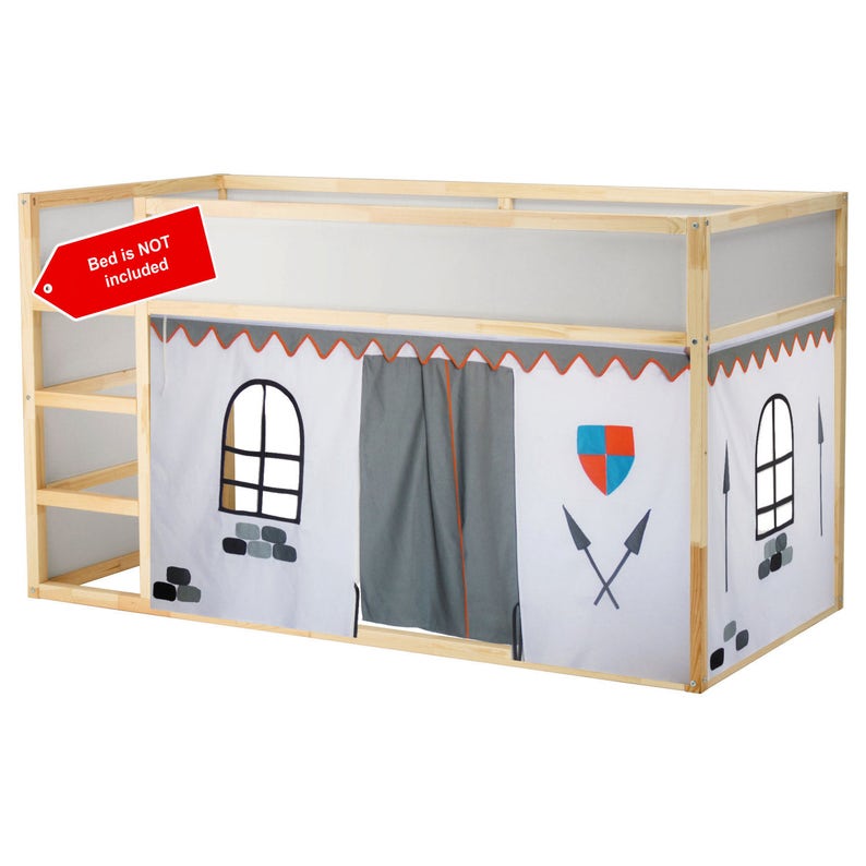 Castle Bed Tent Loft Bed Curtain Free Design And Colors Etsy