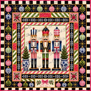 Nutcracker Holiday Cheer Mahjong Mat