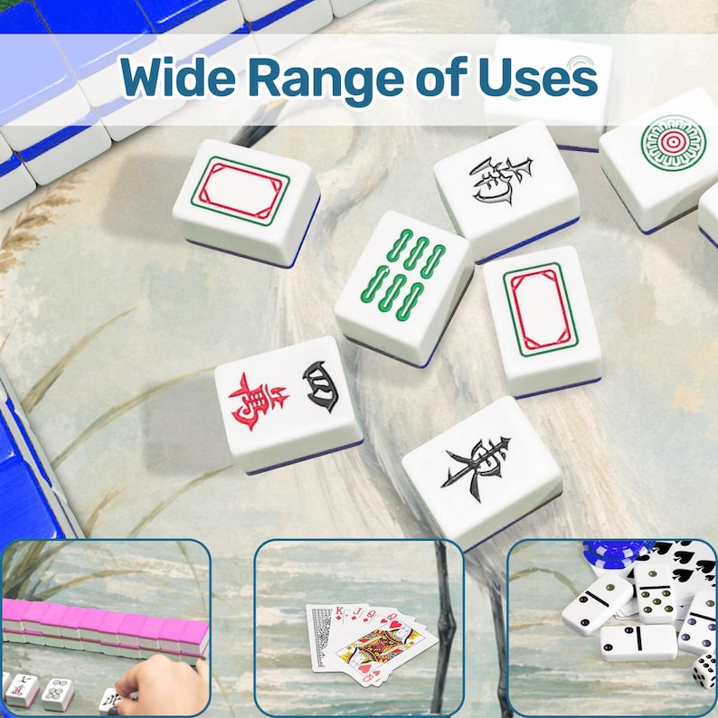 Coastal Bird Mahjong Mat bild 11