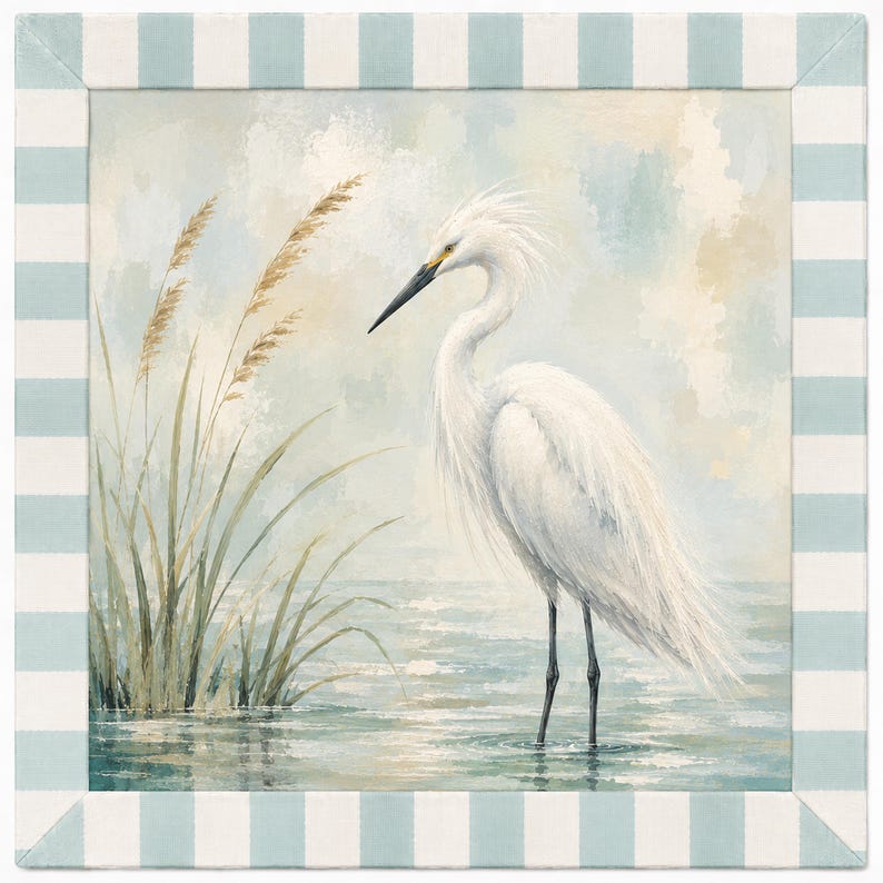 Coastal Bird Mahjong Mat bild 1