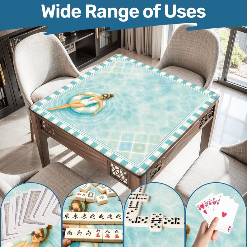 Poolside Mahjong Mat image 9