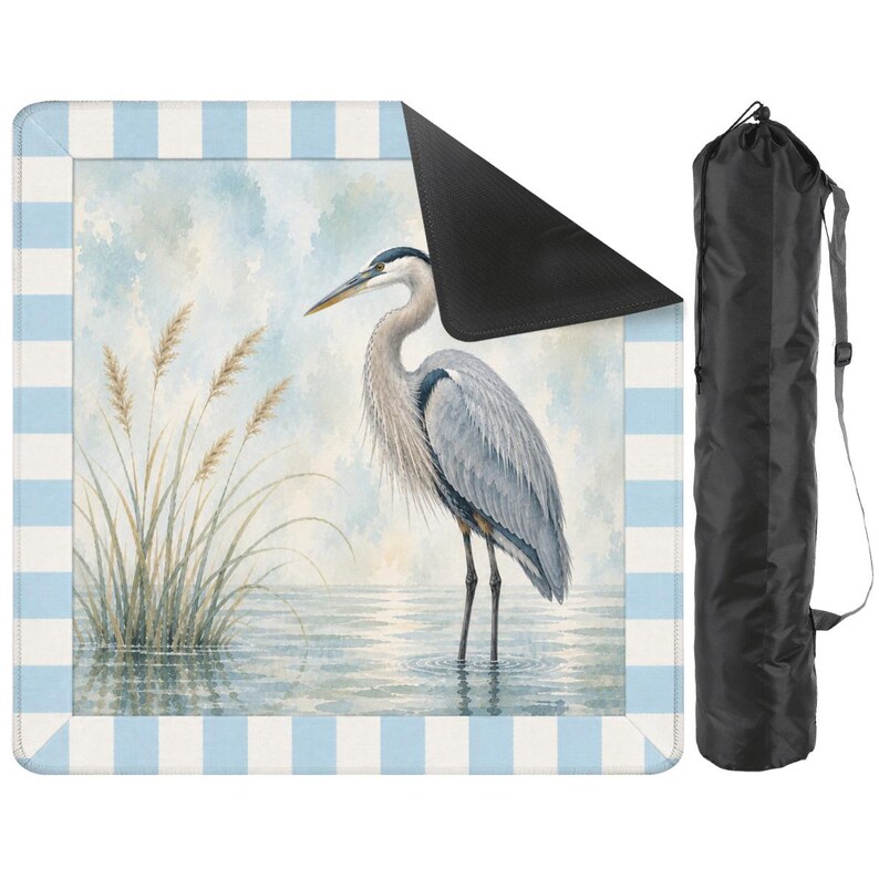 Coastal Bird Mahjong Mat bild 3