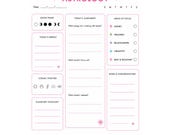 Astrology Printable Planner Insert | Spiritual Planner Page | 7x9.25 Happy Planner Compatible | Digital Download