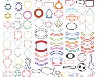 Easy Patch Borders - Badge - Embroidery - Sewing - Knitting - Needle