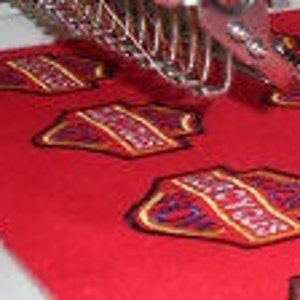 Embroidery Machine Patch  Material  Custom  EASY PATCH